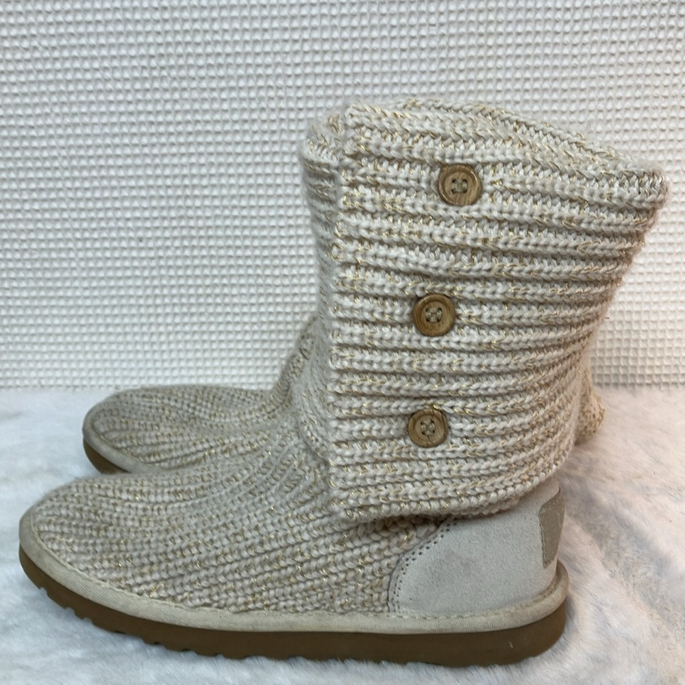 UGG Candy Knit Style fold-down boots